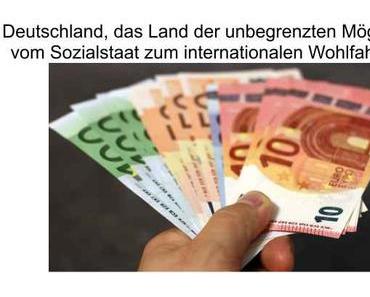 Deutschland, vom Sozialstaat zum internationalen Wohlfahrtsstaat