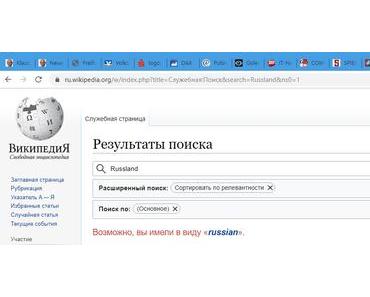 Russland baut an russischem Ersatz für die Wikipedia