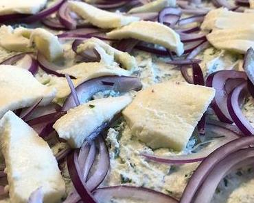 Futtern gestern und heute: Flammkuchen mit Rucola-Gurken-Salat #hellofresh #food #foodporn #foodlover #cooking – via Instagram