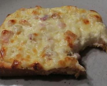 Toast à la Flammkuchen