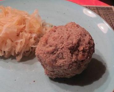 Lewwerknepp (Pfälzer Leberknödel)
