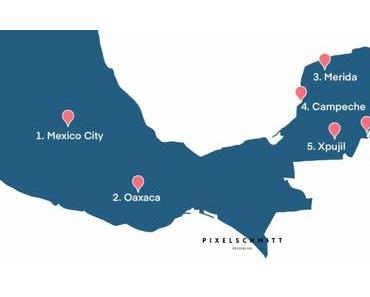 Mexiko Rundreise individuell: Unsere Route für 4 Wochen