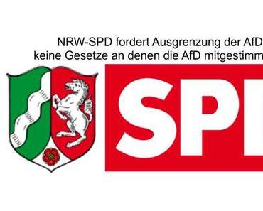 Die SPD fordert keine Gesetze zu beschließen an denen die AfD beteiligt war…