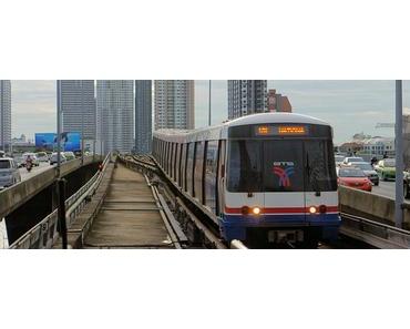 150 Sehenswürdigkeiten mit Bangkoks Skytrain & Metronetz [+Karte]