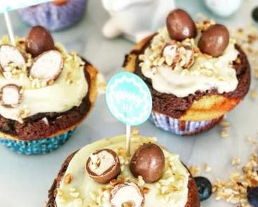 Ostereiermuffins mit Schokobons