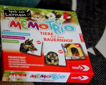 Spielspaß im Dreierpack! - MEMOTRIO  & Rabattcode auf alle Spielwaren