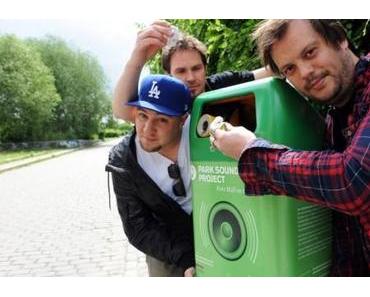 park sound project: Müll-Jukebox