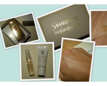 Yves Saint Laurent Proben: Foundation "Teint Radiance" und Parfum "Saharienne"