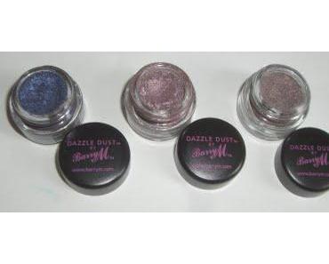 Meine ersten Barry M Dazzle Dusts