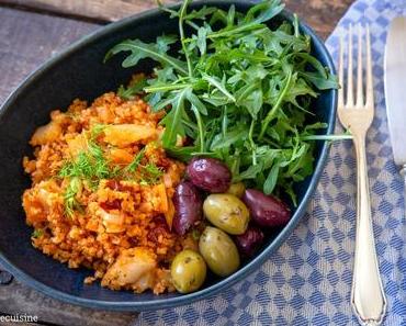 Cajun-Quinoa-Bowl mit Fenchel und Paprika