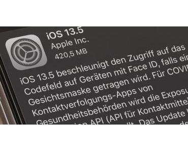 iOS 13.5: Apples Corona-Update