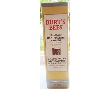 Review Burt's Bees "Reparierende Handcreme mit Shea Butter, Kakaobutter und Sesamöl"