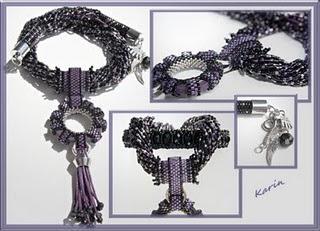 Purple, Black and Silver.....