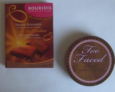 Chocolate Bronzer Bourjois vs. Too Faced