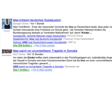 Uno warnt vor Tragödien