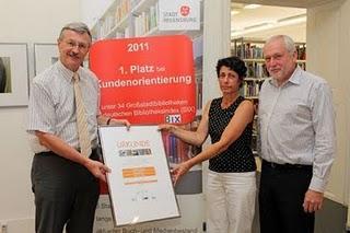 Regenburgs Stadtbibliothek - Nummer 1 in Kundenfreundlichkeit