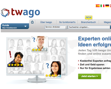 Twago – Projektplattform für Unternehmer & Freelancer