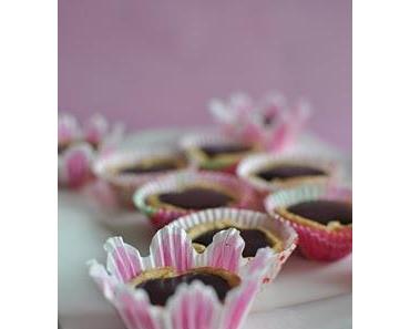 Mini-Tartelettes au Caramel et Chocolat