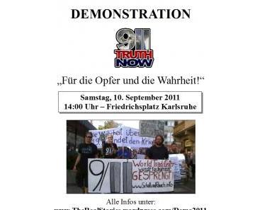 9/11-Demo: Flyer zum Selberdrucken
