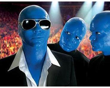 Die Blue Man Group im Bluemax Theater in Berlin