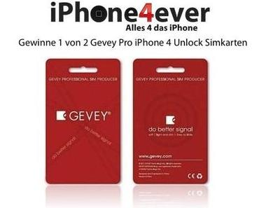 Verlosung: 2 iPhone 4 Gevey Unlock Simkarten