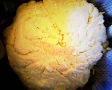 wie man frischkäse selber herstellt, habe ich auf der hom...