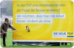 Die FDP und ihre Plakate