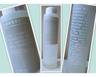 Blitz-Abschmink-Wunder: Korres 3 in 1 Cleansing Water