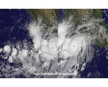 Hurrikan HILARY löst sich von mexikanischer Küste - Sturmwarnung deaktiviert