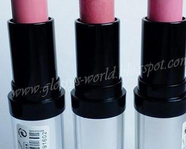 p2 Pure Color Lipstick - Rosatöne Vergleich