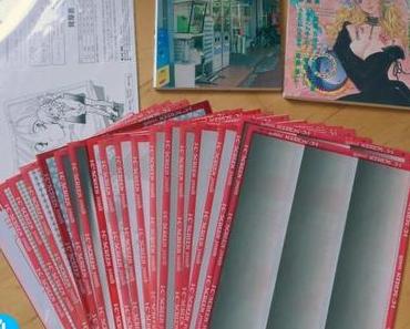 Material zum Manga-zeichnen aus Japan