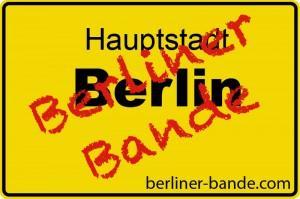 Aufkleber für die Berliner Bande