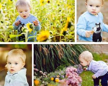 Ein Engel mir blauen Augen