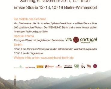 Weinbund Jahrespräsentation Berlin