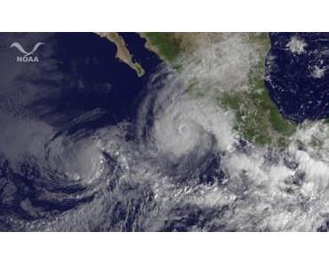 Hurrikan JOVA aktuell mit HQ-Satellitenfoto und erstem Video (Manzanillo)