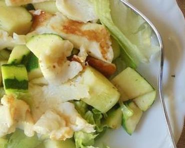 ZUCCHINI-HALLOUMISALAT (kabakli hellimli salata)