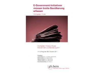 Durchaus ernüchternde Ergebnisse der Studie “Bevölkerung und E-Government”