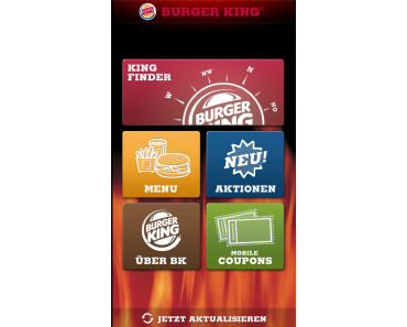 Die App zum Sonntag: Burger King für iOS und Android
