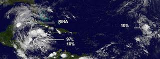 Sturm und Hurrikan: Situation im Atlantik 27. Oktober 2011