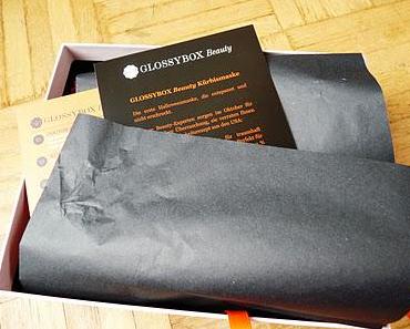 Nun endlich auch meine Glossy Box Oktober...