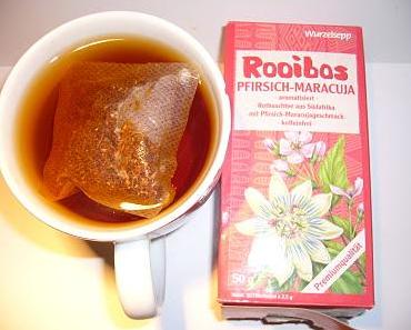 Tea Of The Day | Tee des Tages | Rooibos Pfirsich-Maracuja | Wurzelsepp