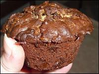 Triple Chocolate Chip Muffins