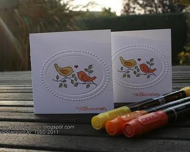 Willkommens Kärtchen