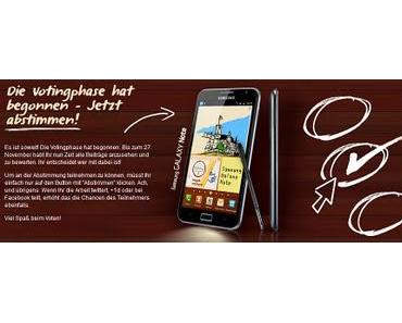 Samsung Galaxy Note-Gewinnspiel auf AndroidPIT