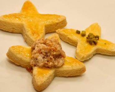 Zuckerbrödli – Nr. 3: Butterbrödli Sterne mit Haselnussmakronen