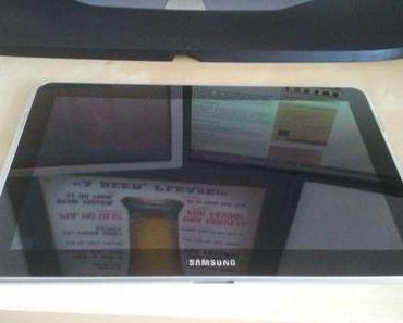 Symm geht unter die Tablet-User: Das Galaxy Tab 10.1N