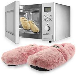 Mega Gadgets Hot Feet Mikrowellen Hausschuhe Deluxe
