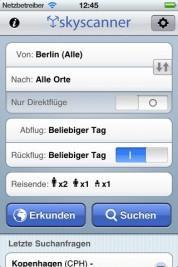 Skyscanner – die weltweite Flug-Suchmaschine für iPad, iPhone, iPod touch