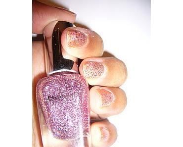 NOTD | Be Yu Glitter 397 Rose + MNY125 A