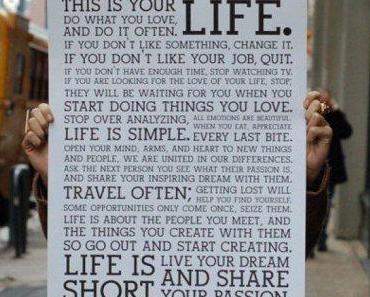 This is your life!